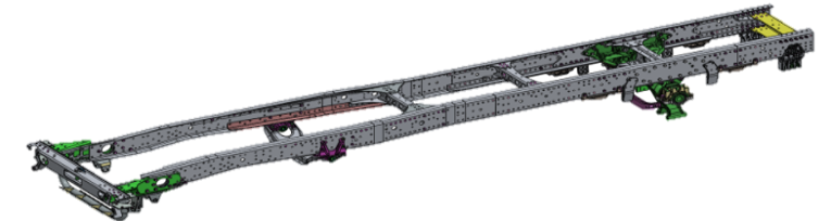 Frame Assy Heavy Duty Truck